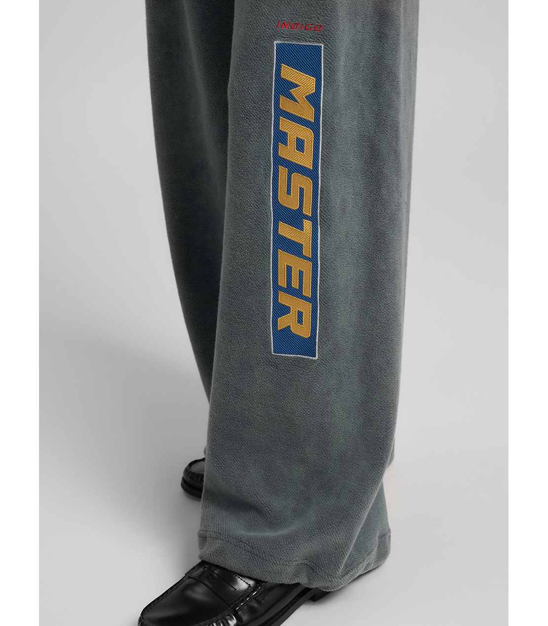 コットンテディワイドパンツ（セットアップ） 詳細画像 ブラックボード 5